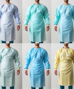 Disposable STERILE REINFORCED Surgical gown - 1 unit (50gsm)