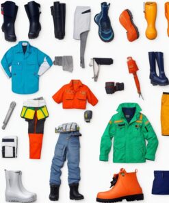 Conti suits 100% cotton with reflectors red