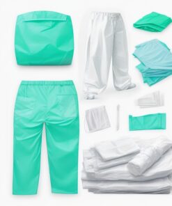 disposable gloves and aprons