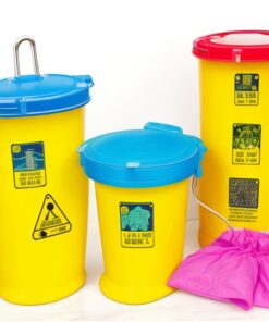red needle disposal containers