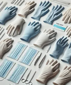 extended cuff nitrile High risk exam gloves