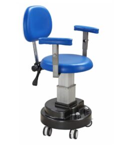 Alternative view of Electric Chair/Surgical Stool with adjustable backrest