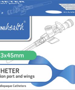 IV Catheter 18G with Injection port and wings – 100s