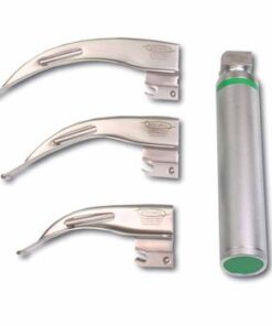 Laryngoscope Set - 3 Blade - Paediatric - Mac /conventional