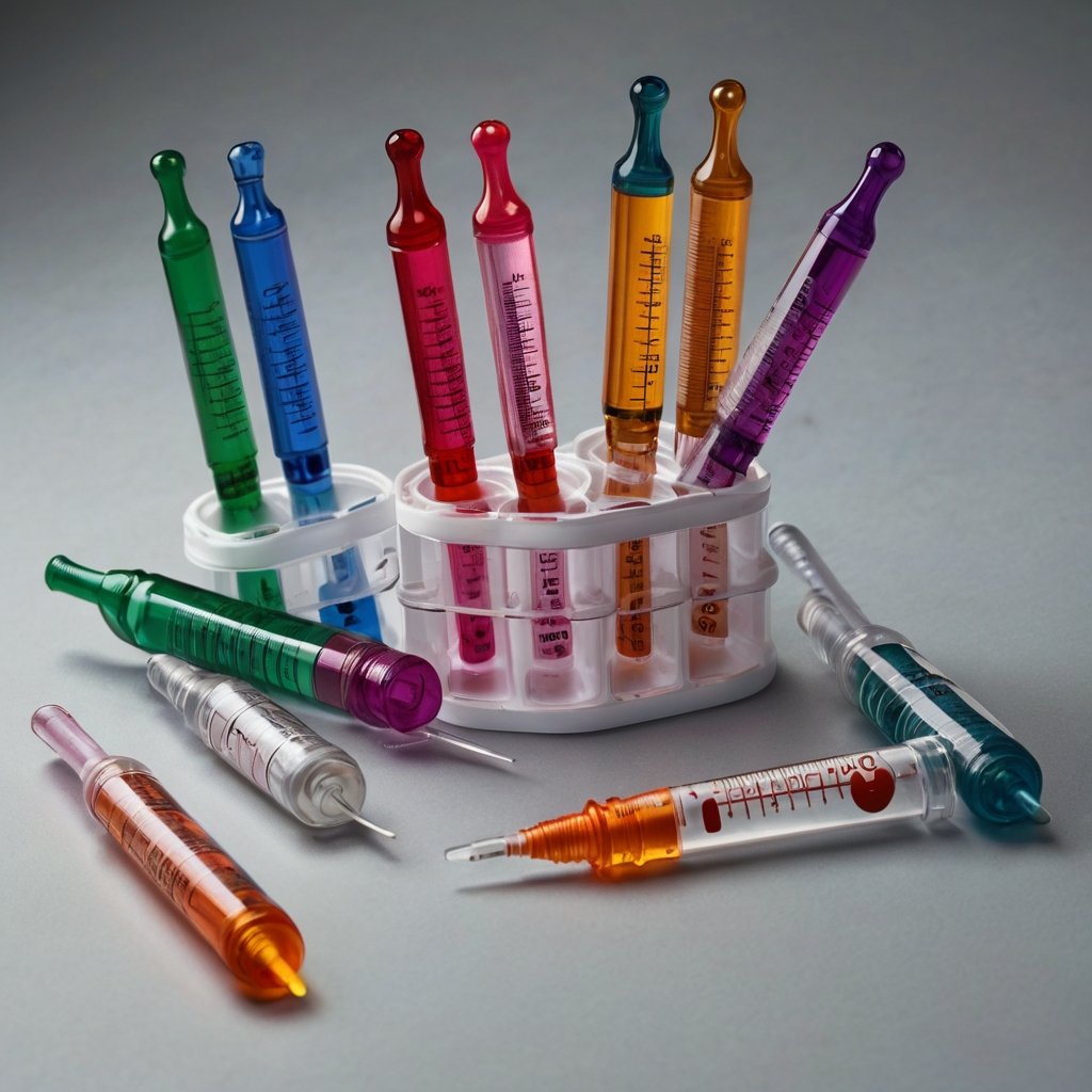 Disposable  syringe types