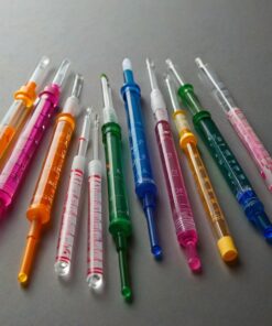 100 pack 29g 1cc 1/2inch syringe with needle - disposable individual packagewith needle