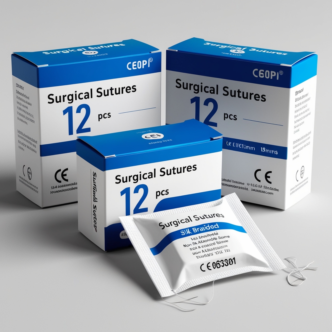 Suture Nylon Size/USP Size 6/0