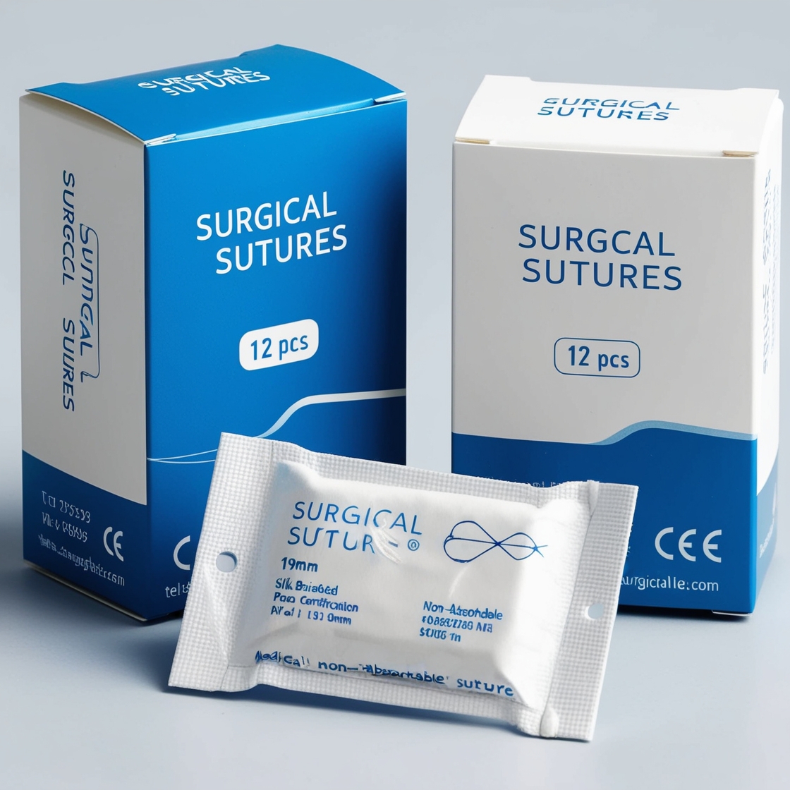 Suture 2/0 Violet Braided Polyglycolic Acid