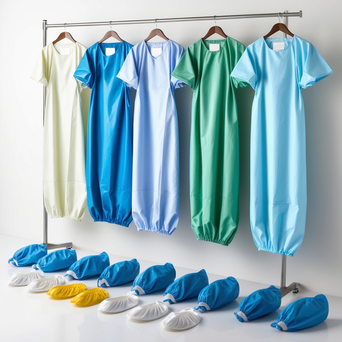 disposable isolation gowns - Image 4