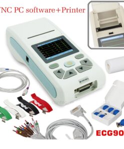 Alternative view of Handheld ECG CMS90A Machine with Printer
