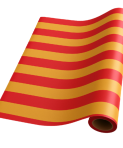 Red & Gold Stripe (5m x 50cm)