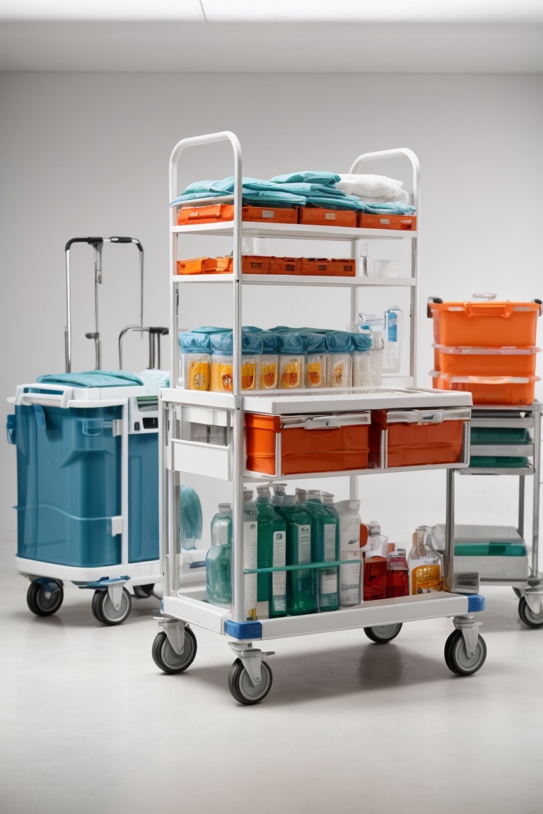 Emergency medicine crash cart