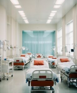 clinical trolley with drawers