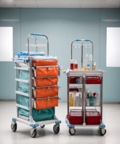 medicine distribution trolley
