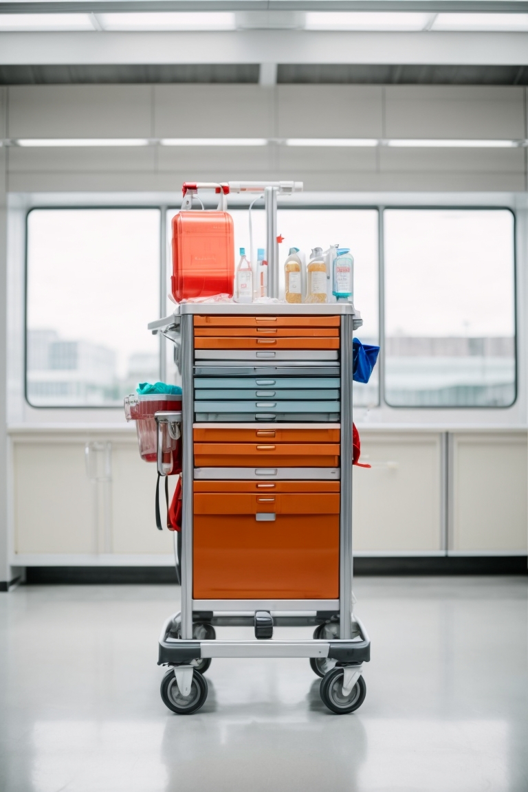Neuro ICU Emergency Trolley