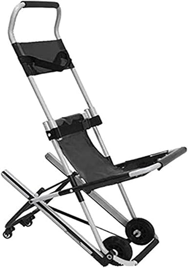 Stretcher – Stair Chair with Wheels Black