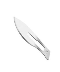 Surgical Carbon Steel Blades No.24