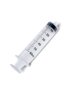 Syringe 50ml luer lock Box of 50