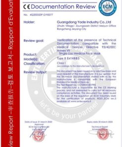 Alternative view of KN95 Medical Disposable face Mask