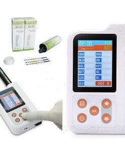 Alternative view of Urine analyzer hand held BC401 - 11 parameters testing , with LI battery,