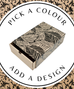 Design Matchbox (M) – Brown Kraft 250 x 175 x 75mm