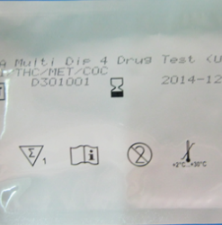 Alternative view of Drug Test Multi Pack 4 Panel Test Pack