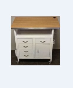 Alternative view of ICU Bed-end Trolley