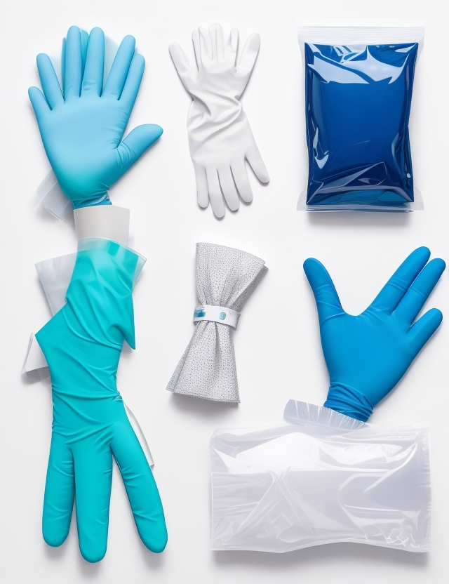 2x nitrile gloves