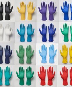 MAPA Chemical Protection Gloves Ultranitril Unit 492 Nitrile, Length 32 cm, Size 8-8.5, Pack of 10 Pairs