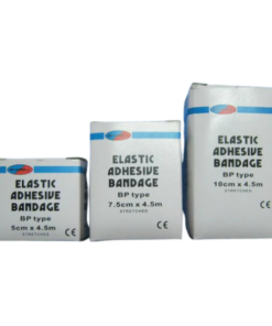 Bandage Adhesive Elastic – 100mmx4.5m Hc White Eab Heavy Sports Bandage