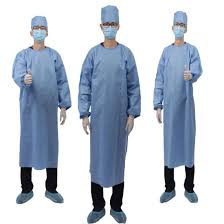 Disposable mop caps red 30 gsm