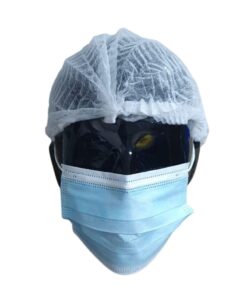 Mop Caps 21″ Double Stitch White