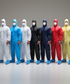 Unigloves Over Shoes White Fleece With CPE Base, Blue, 400 mm, Pack of 50