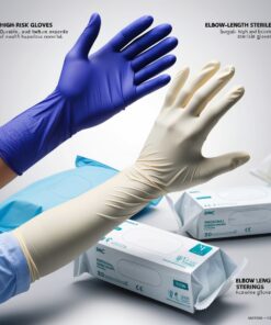 disposable surgical rubber gloves