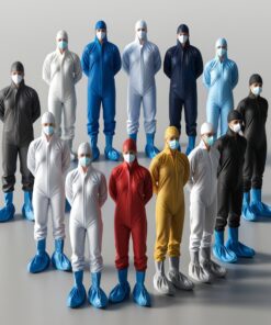 MOM - Gown PP Long Sleeve XXXL Blue 40g/m2