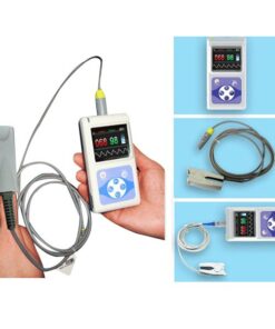 Alternative view of CMS60D Handheld Fingertip Pulse Oximeter
