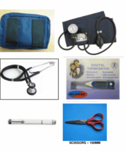 First Aid Kit Nurses with scissor – Basic