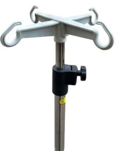 Alternative view of Drip Stand/IV Stand Plastic Base & Plastic Hooks