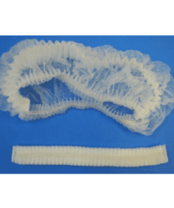 Alternative view of Mop caps Single Stitch  (100’s) white