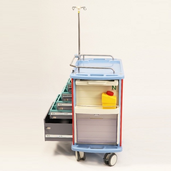 Medicine trolley ABS and steel F 45-2 - Image 4