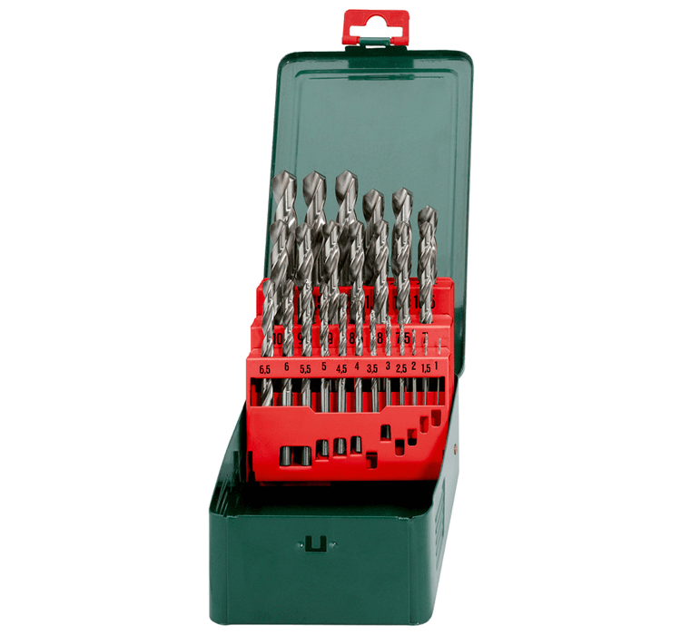 Metabo HSS-G Drill Bit Storage Case SP, 25 Pce