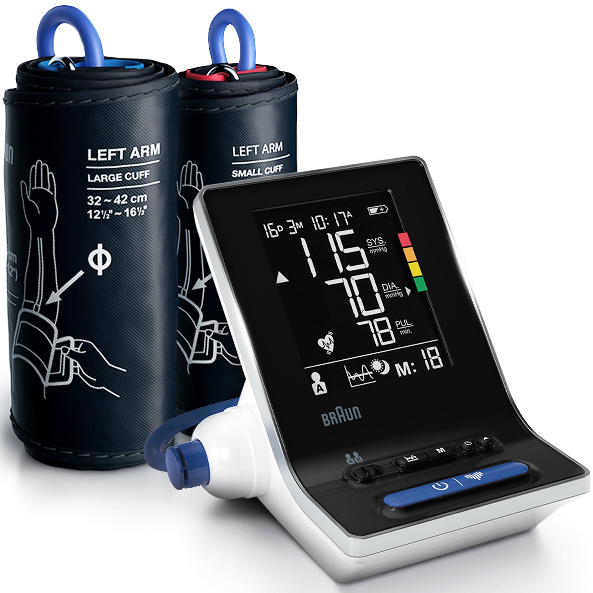 Braun ExactFit 3 Upper Arm Blood Pressure Monitor