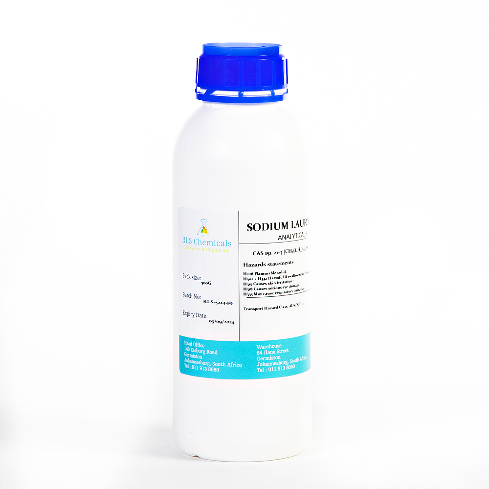 Sodium Lauryl Sulphate AR ��� 500g - Image 2