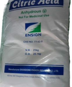 Alternative view of Citric Acid Anhydrous