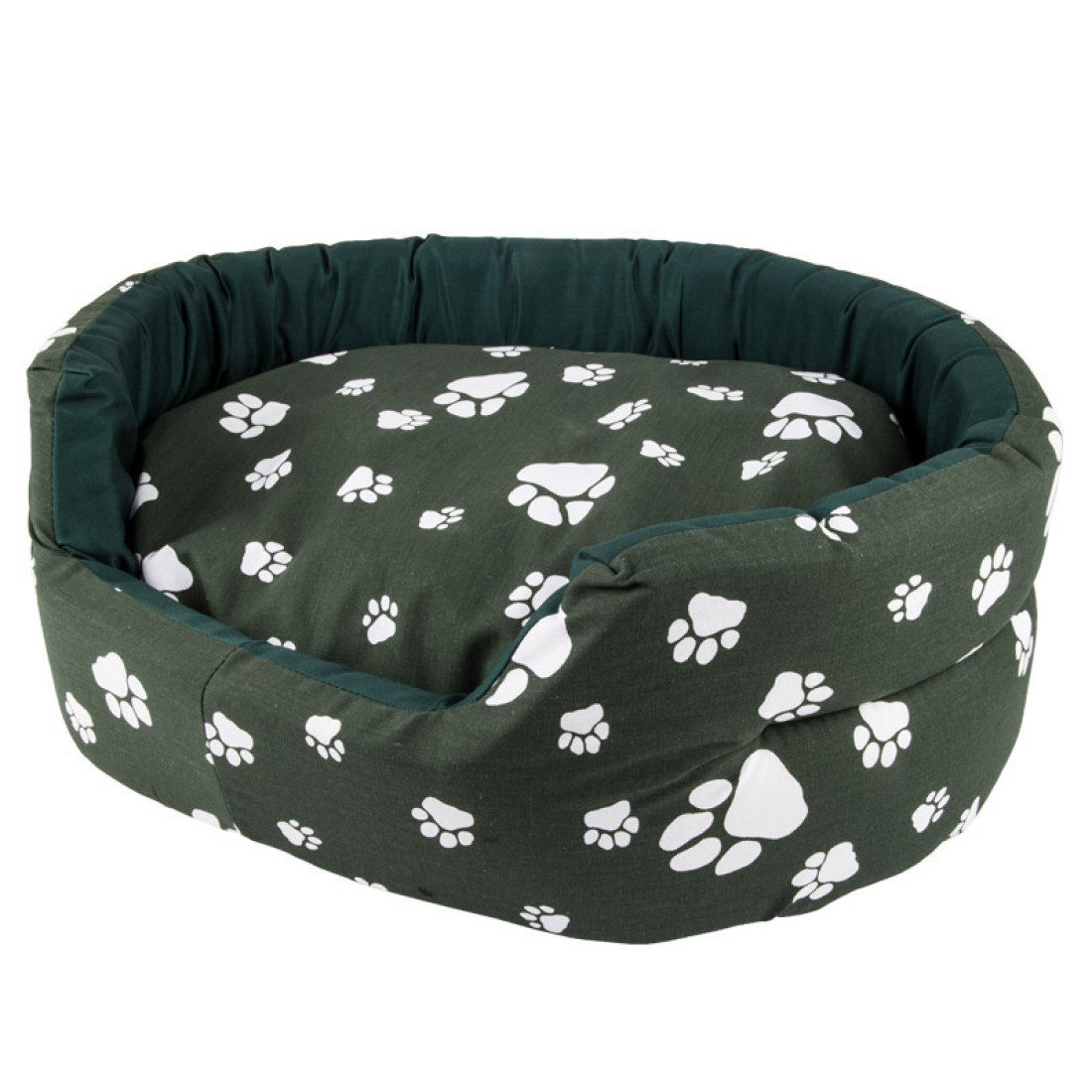 Complete Dog Bed Paw Print Small 50Cm