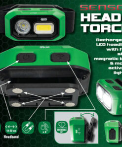Alternative view of Efs Headlamp & Sensor With Usb Charger