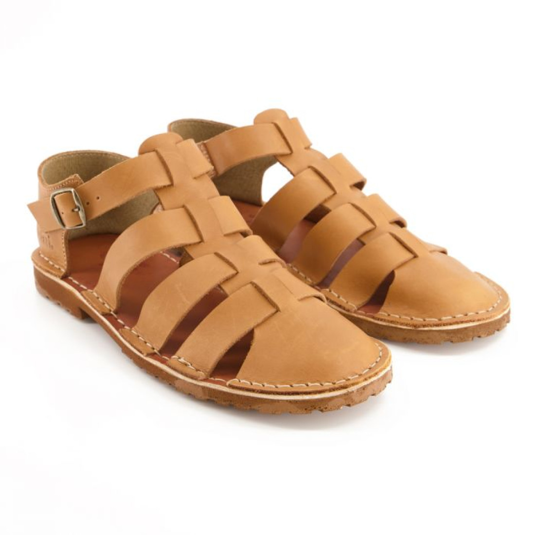 Bata Safari Mens Sandal Open Toe Tan Size 11