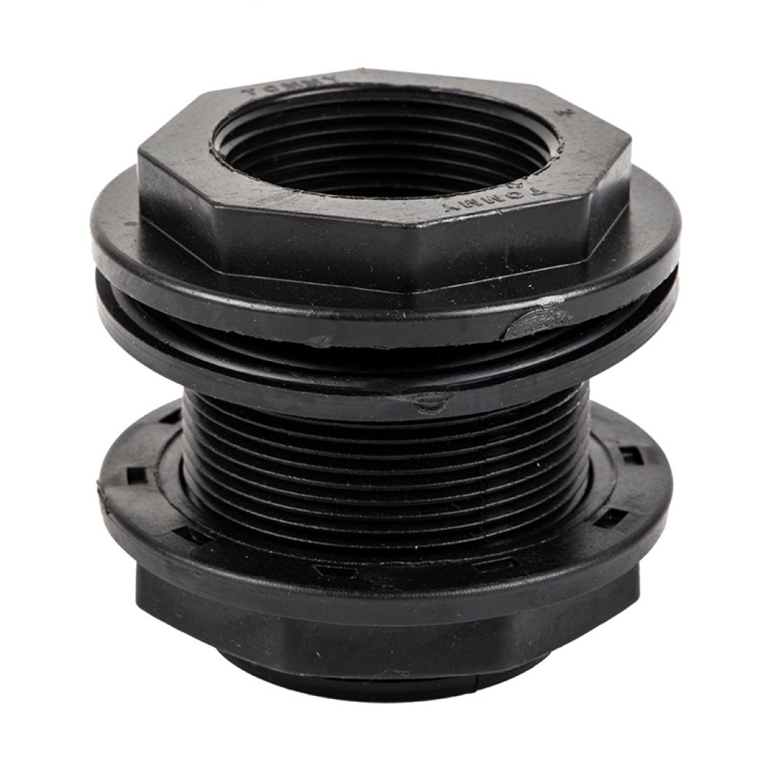 Tank Connector Short 50Mm Male To 40Mm Female