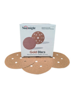 52221 Sunmight Velcro Gold Disc 125Mm 5 Hole (1200) - 100