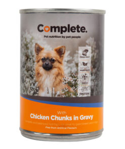 Alternative view of Complete Dog Food Tin Chicken Chucks 385G
